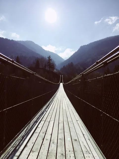 GOMS Bridge (Hängebrücke Fürgangen - Mühlebach)