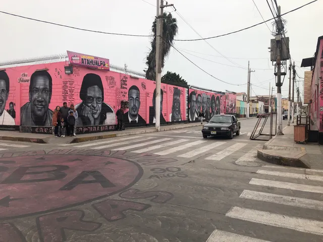 The Atahualpa's Faces of Callao Mural Art