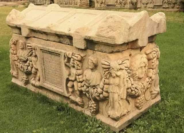 Roman tomb the IV century