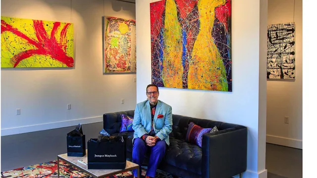 Jumper Maybach-Fine Contemporary Abstract Art Studio Gallery