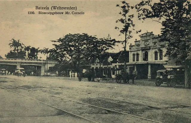 Oude Indië Viaduct bij Matraman - Viaduk Matraman