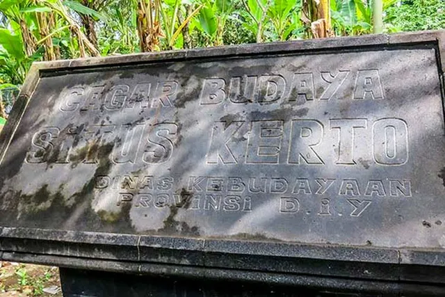 Cagar Budaya Situs Kerto Keraton Sultan Agung