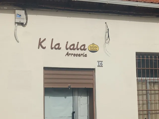 Restaurante K la iaia Arrocería.