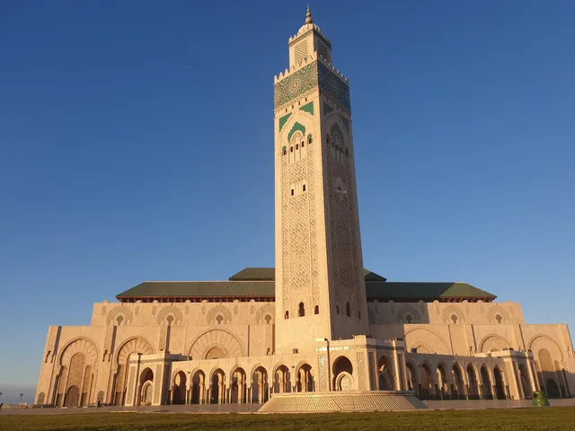 Maritime promenade of Hassan 2 mosque