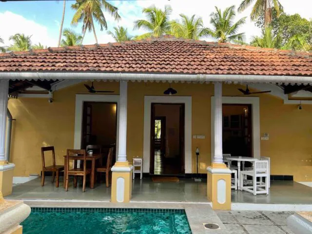 Villa Pinheiro Goa - Colonial Villa in Calangute Goa with pool