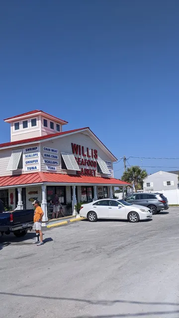 Willis Seafood Market, Salter Path NC 28575 Owner: Vesta Willis