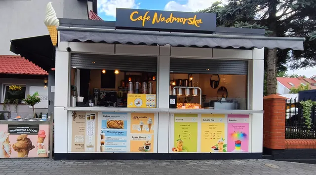 🍦🧋☕ CAFE NADMORSKA Rybka Taiyaki Croissant & Bubble Tea