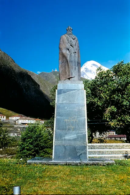 Statue of Alexander Kazbegi