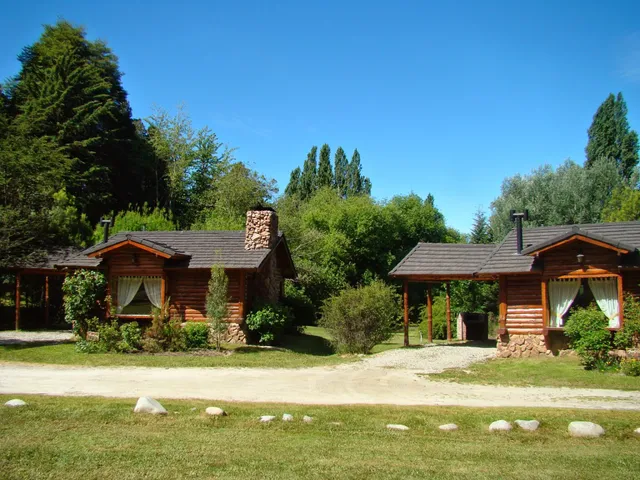 Cabins in the heart of the forest