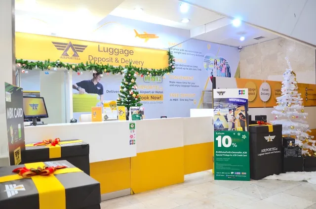 AIRPORTELS LUGGAGE DELIVERY & STORAGE AT MBK CENTER