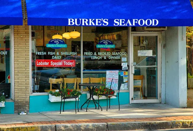 Burke’s Seafood (PLS NOTE Separate Market & Restaurant hours below)