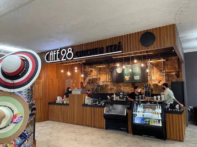 Café 28 - We Proudly Serve Starbucks Chichén Itzá
