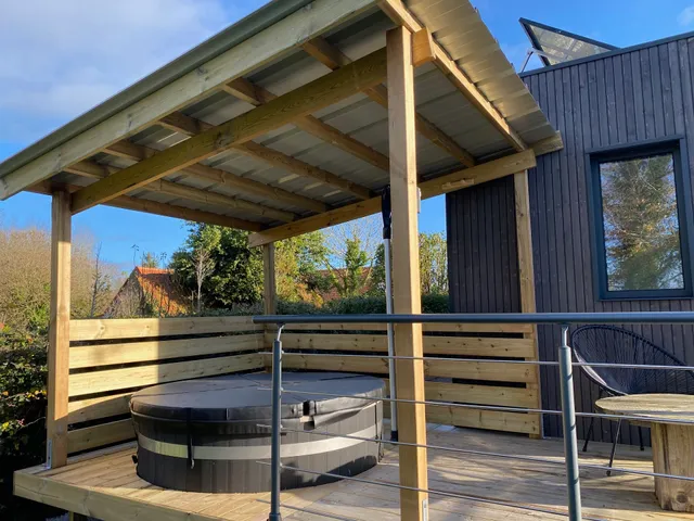 Le Studio de la Noire Choque: gîte romantique avec bain nordique idéal week-end amoureux proche Wissant sur la Côte d'Opale