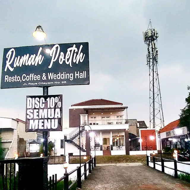 Rumah Poetih | Restaurant, Coffee & Wedding Hall | Depok