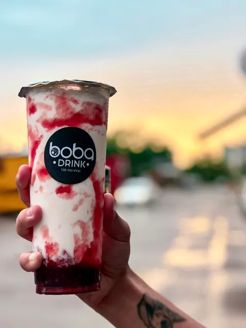 Boba Drink Milk Tea Shop