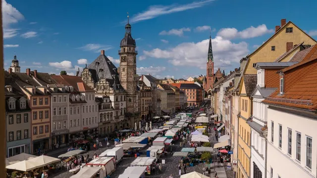 "Marktblick" Ferienwohnungen LAUM Altenburg