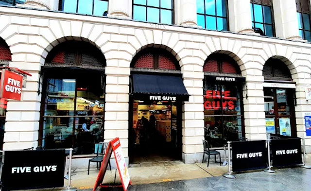 Five Guys Burgers and Fries Tottenham Court Road