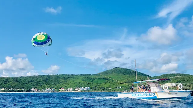 後壁湖長榮浮潛：海上拖曳傘