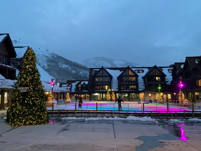 Park City Mountain Resort Ski in ski Out Condo's & Parking Entrance