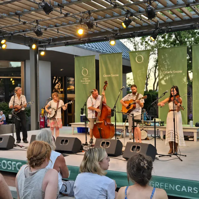 Green Show Stage - Oregon Shakespeare Festival