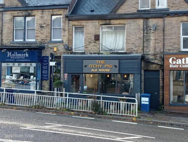 The Itchy Pig Banner Cross