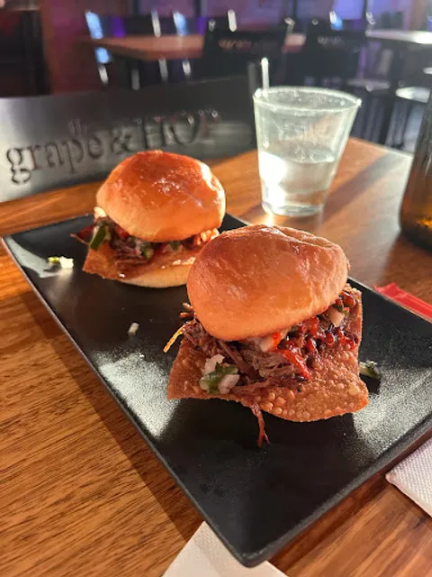 the grape & Hop wine bar