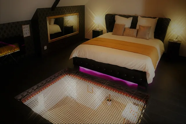 Harmonie Gîte et Spa :Love room avec spa, séjour romantique, week end en amoureux, proche Dinard, côte d'Armor, Bretagne