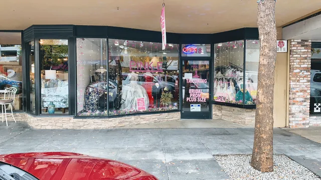 Pink E dress rentals and more