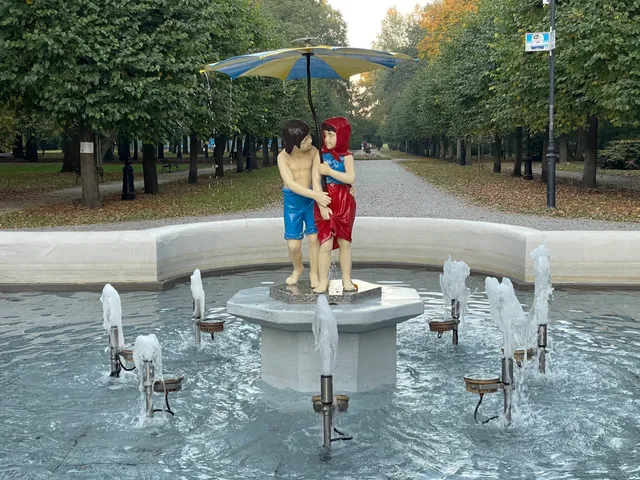 Fontanna Jaś i Małgosia | Ciechocinek