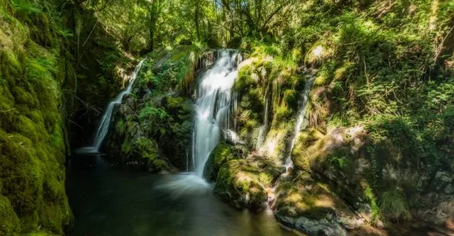 Cascada de Santa Leocadia Mazaricos