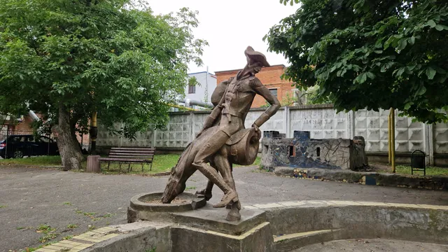 The monument to Baron Munchausen