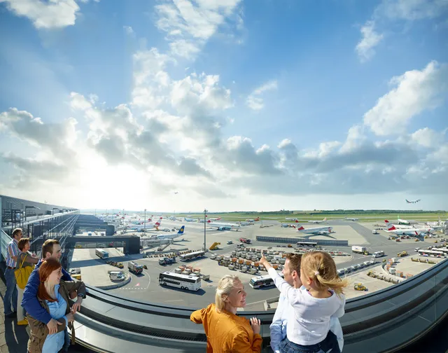 Besucherterrasse Flughafen Wien