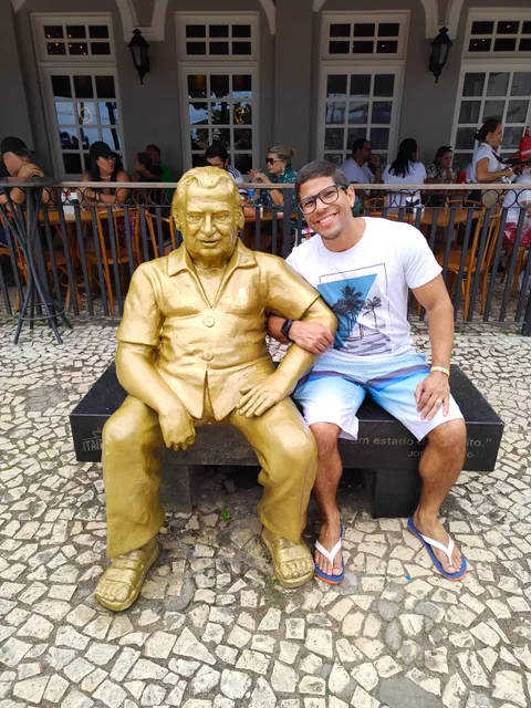 Estátua de Jorge Amado