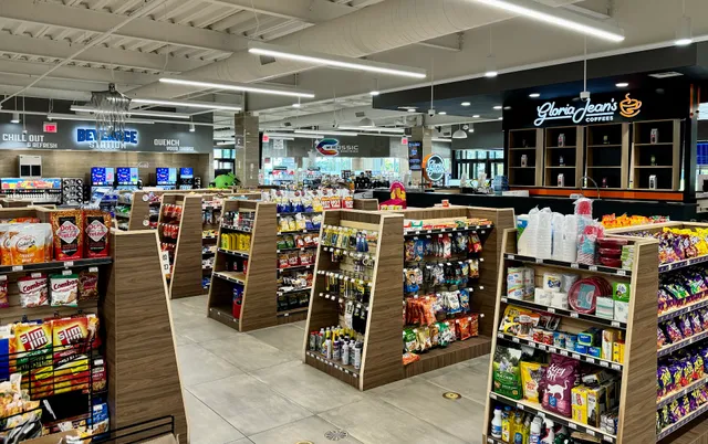 RDU Galleria ( Gas, Coffee, Food, Bar )