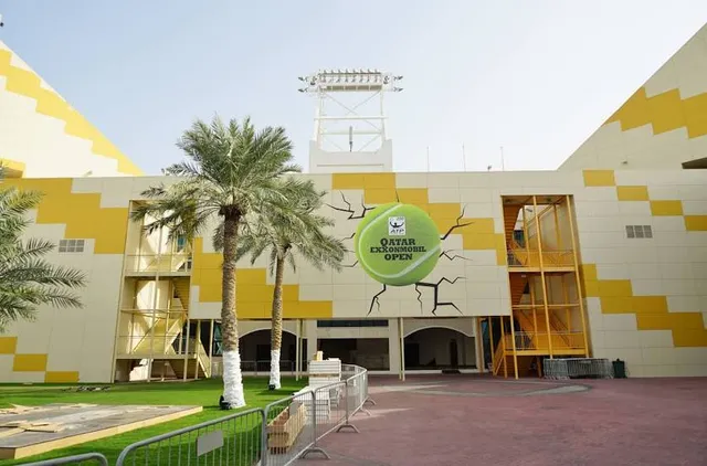 Khalifa International Tennis and Squash Complex مجمع خليفة الدولي للتنس والإسكواش‎