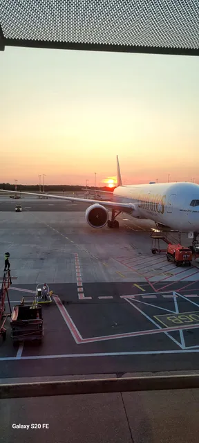 Modellschau am Hamburg Airport
