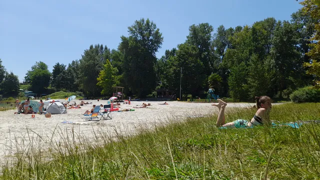 Plage du Lac de Baudreix