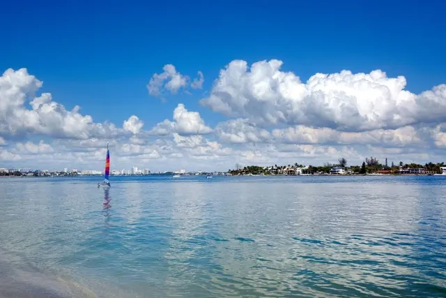 South Lido Key Beach Park on the Gulf