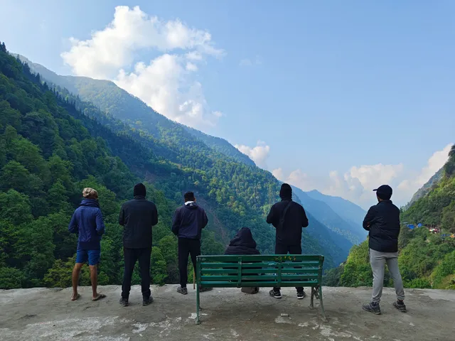 Saajan kotiyal & DS Meggie and tea stall