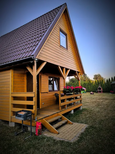 Domki letniskowe NADIA Drewniane Tanie Noclegi Jezierzany Domki Letniskowe