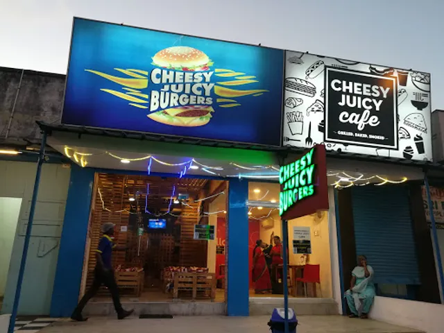 Cheesy Juicy Burgers - The Garage