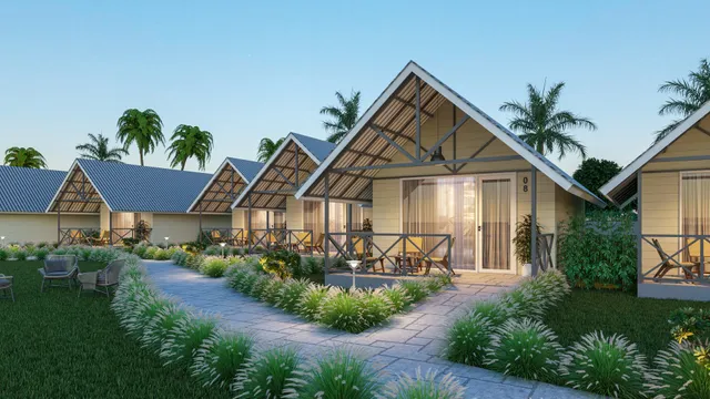 Praveg Beach Resort, Lighthouse, Daman