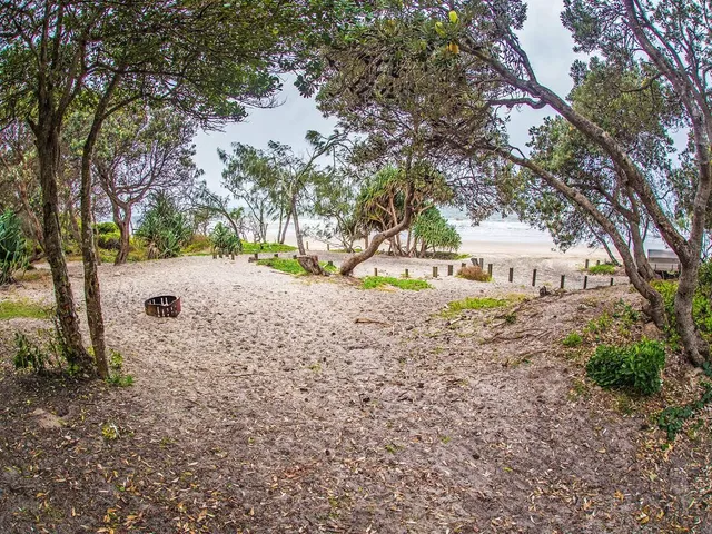 Ocean Beach camping area