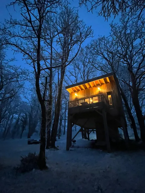 Cabane en correze avec spa privatif