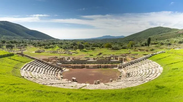 The ancient Theater of Messene