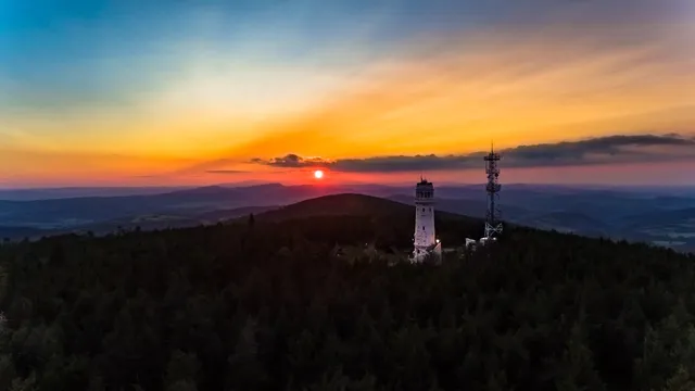 Wieża widokowa na Wielkiej Sowie