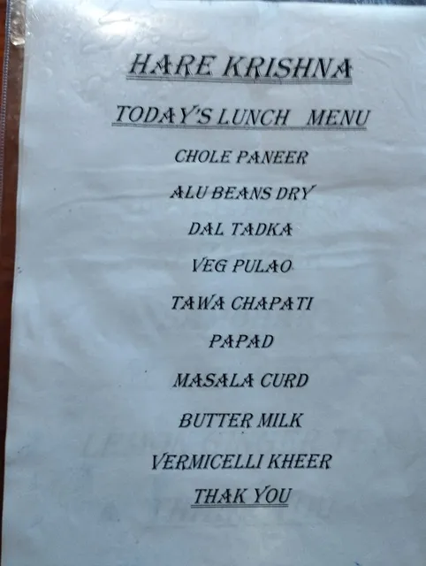 Govinda's Cafe (GEV Wada)