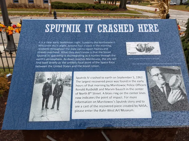 Crash site of Korabl-Sputnik 1