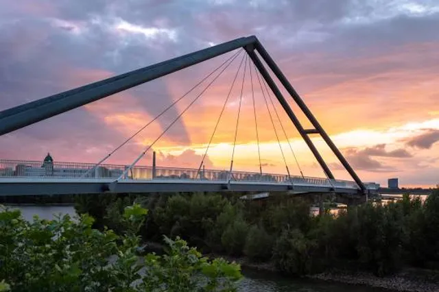 Brücke am Medienhafen