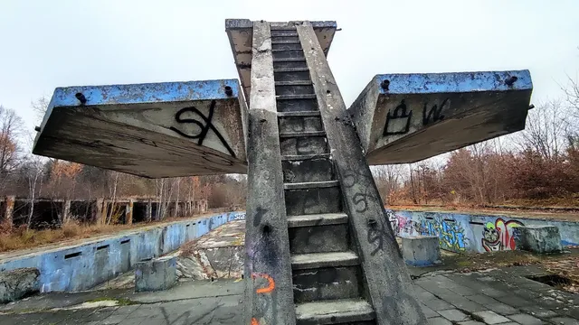 Basen na Kamiennej Górze w Lubaniu